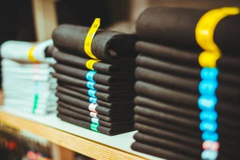 The store is clothes Stockfoto's