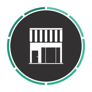 Store computer symbol Stock Illustration