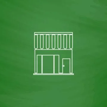 Store computer symbol Stock Illustration