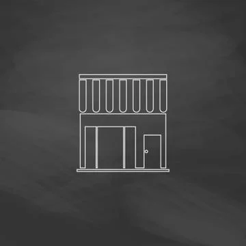 Store computer symbol Stock Illustration