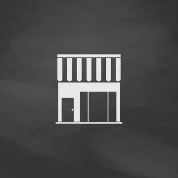 Store computer symbol Stock Illustration