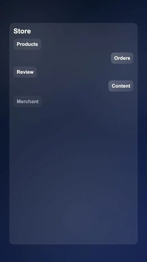 Store Content Planner SaaS UI Animation Stock Footage 345155460