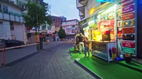 A store front with a. Stock Footage 283000524