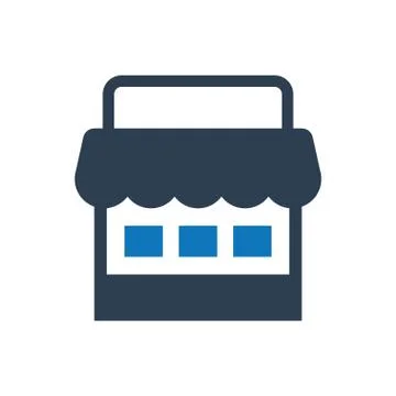 Store Front Icon Stock Illustration