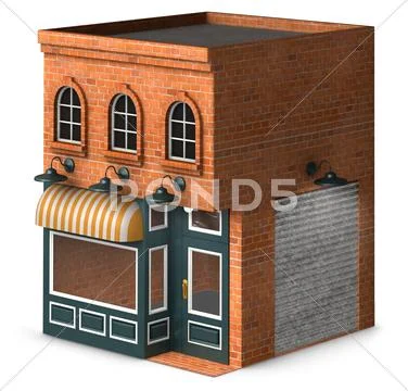 Store front Stock Illustration