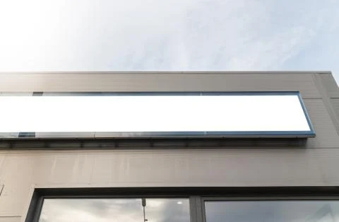 Store front mock up Stock Photos