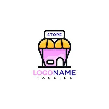 Store house logo Stock Illustration