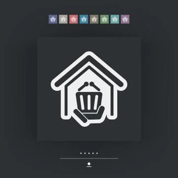 Store icon Stockillustratie