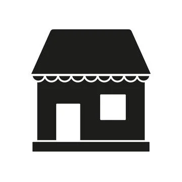 Store icon Illustrazione stock