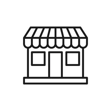Store icon Vector design Illustration. Store Building icon vector design for  Stock-Illustration
