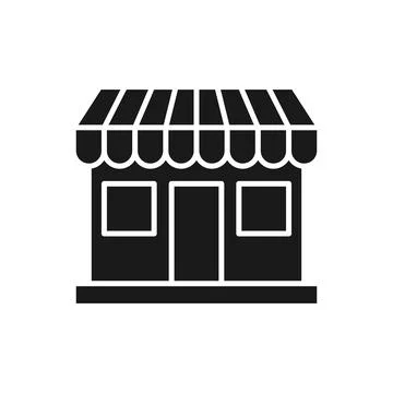Store icon Vector design Illustration. Store Building icon vector design for  Illustrazione stock