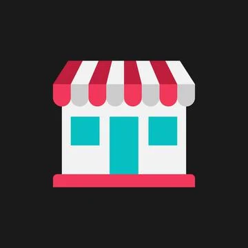 Store icon Vector design Illustration. Store Building icon vector design for  Stock-Illustration