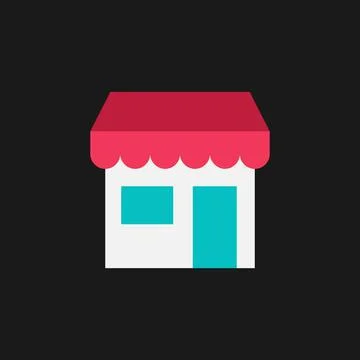 Store icon Vector design Illustration. Store Building icon vector design for  Stock-Illustration