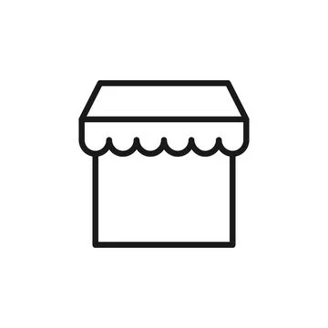 Store icon Vector design Illustration. Store Building icon vector design for  Stock Illustration