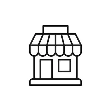 Store icon Vector design Illustration. Store Building icon vector design for  Ilustración de archivo
