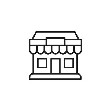 Store icon Vector design Illustration. Store Building icon vector design for  Stock Illustration