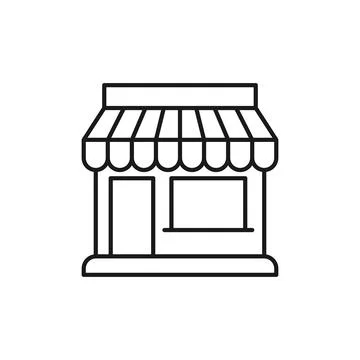 Store icon Vector design Illustration. Store Building icon vector design for  Stock-Illustration