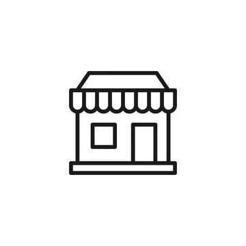 Store icon Vector design Illustration. Store Building icon vector design for  Иллюстрация
