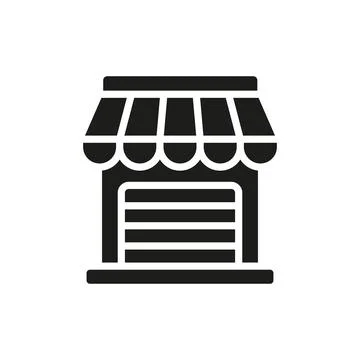 Store icon vector design templates simple and modern Stock Illustration