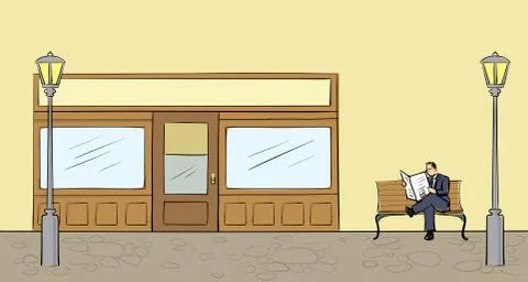 Store Stock Illustration