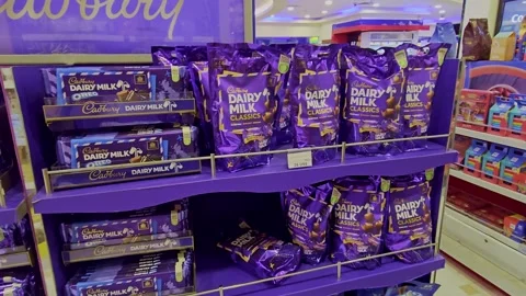 A store with a large display of various products Stock Footage 291945597
