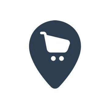 Store Location Icon Stock Illustration