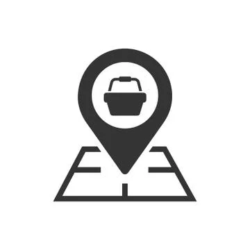 Store Location Icon Stock Illustration