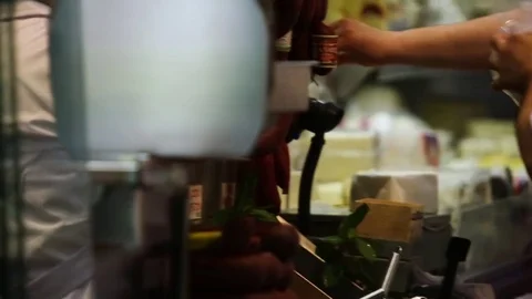 Store at night in Istanbul Stock Footage 71095218