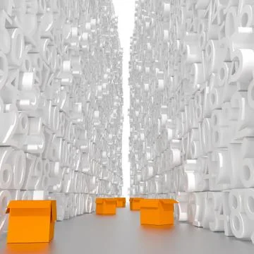 Store number. Stock Illustration