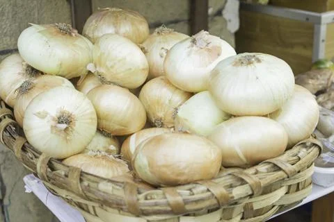 Store Onions Foto stock