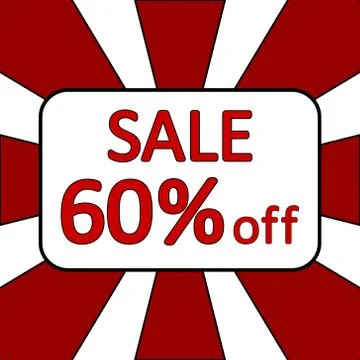 Store sale background. Illustrazione stock