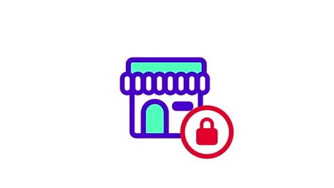 Store Security Stock Footage 334343114