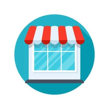Store stylish icon Stock Illustration