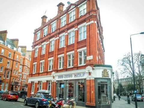 Store of sub zero wolf in London, UK Stock Photos