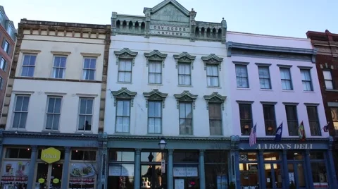 Storefront in charleston SC Stock Footage 45563808