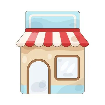 Storefront Stock Illustration