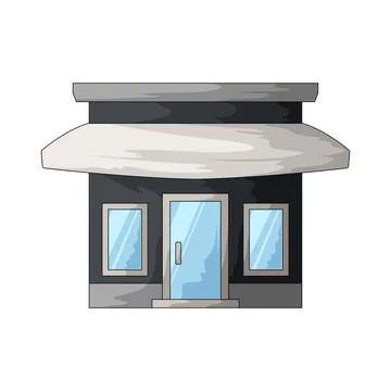 Storefront illustration Stock Illustration