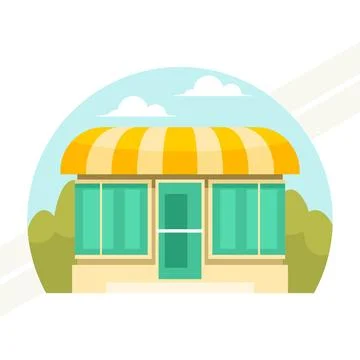 Storefront-vector Stock Illustration