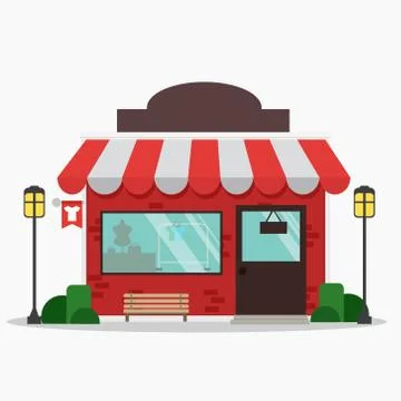 Storefront vector illustration Stock Illustration