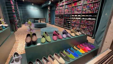 Storefronts, Venecia 7 Stock Footage 306554379