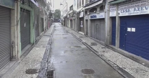 Stores Closed Stock Footage 136567450