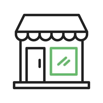 Stores icon vector image. Stock Illustration