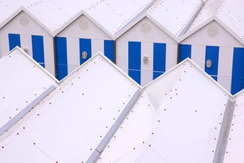 Storing cabins Stock Photos