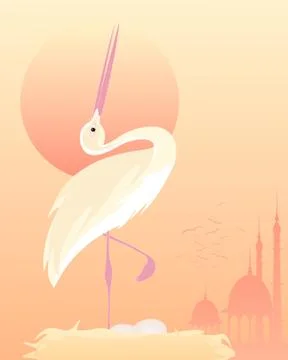 Stork Stock Illustration