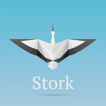 Stork Stock Illustration