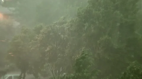 Storm and Heavy Rain 스톡 동영상 49463044