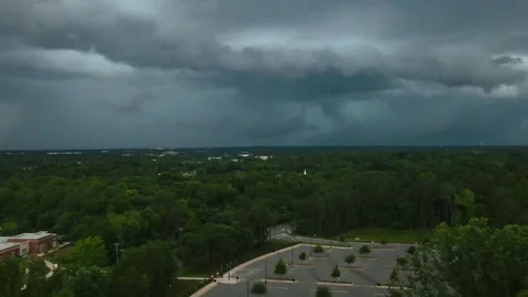 Storm approaches Stock Footage 155316655