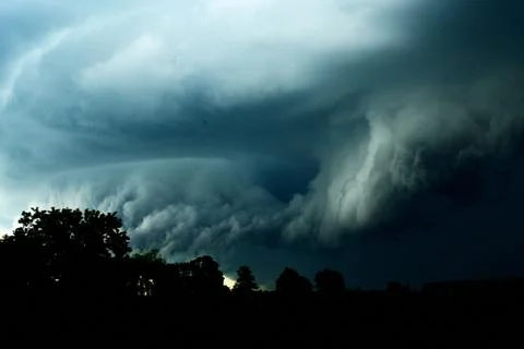 The storm is approaching Stock Photos
