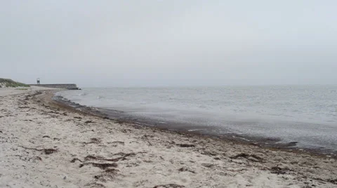 Storm on the Baltic Sea Video stock 37211645