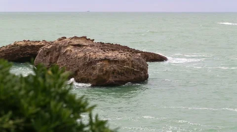 Storm in the Bay of Biscay Stock-Footage 43998036